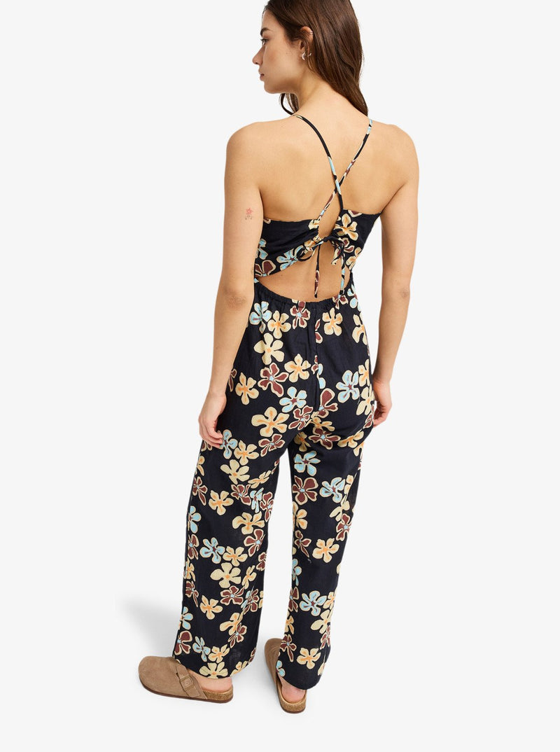 Load image into Gallery viewer, Roxy Women's Nostalgic Jumpsuit Anthracite ERJX603496-KVJ8
