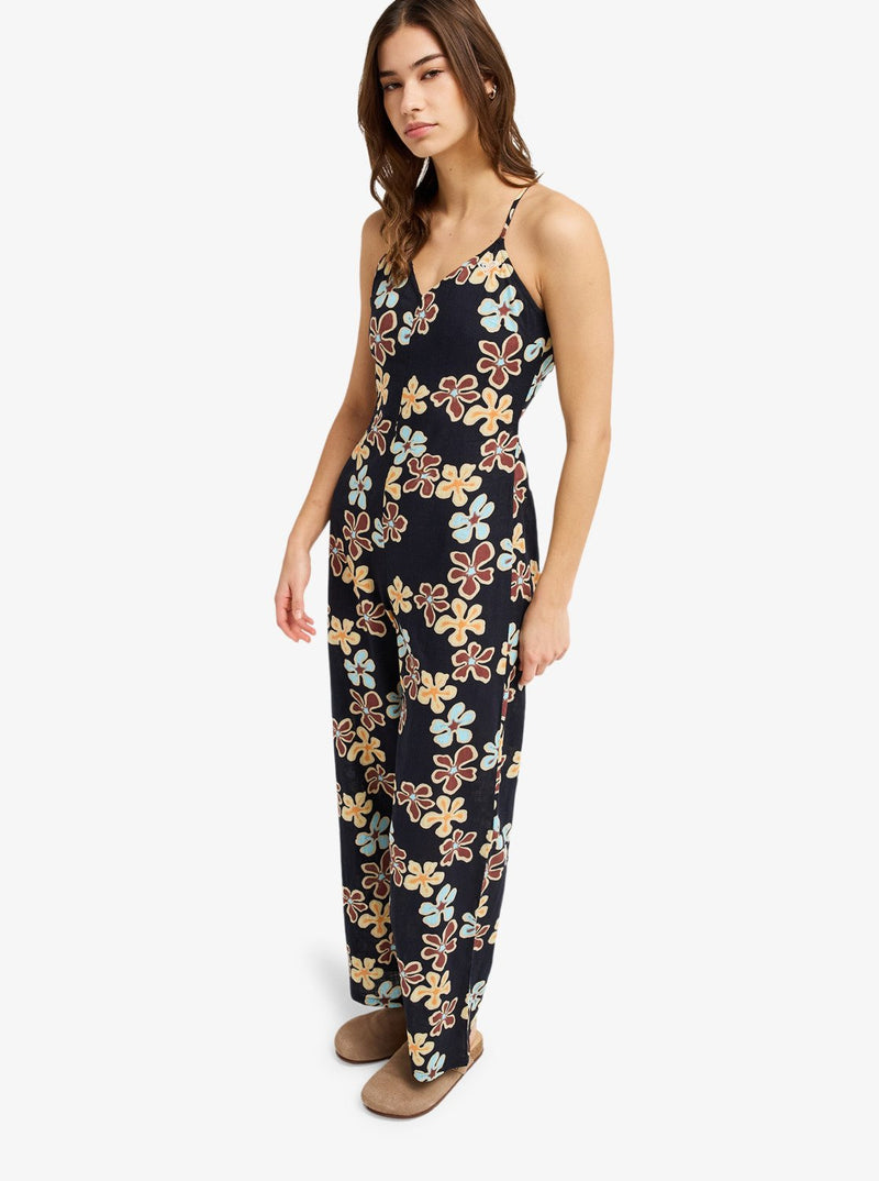 Load image into Gallery viewer, Roxy Women's Nostalgic Jumpsuit Anthracite ERJX603496-KVJ8
