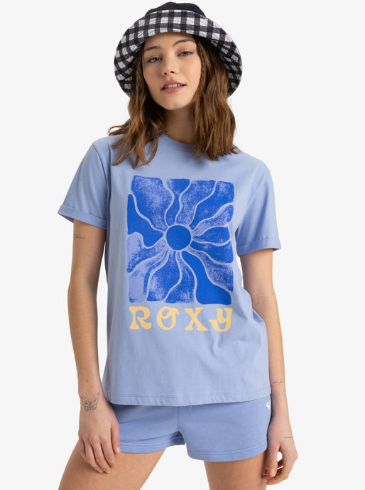 Roxy Women's Oceanregular Poster Short Sleeve T-Shirt Grapemist ERJZT05911-PJB0