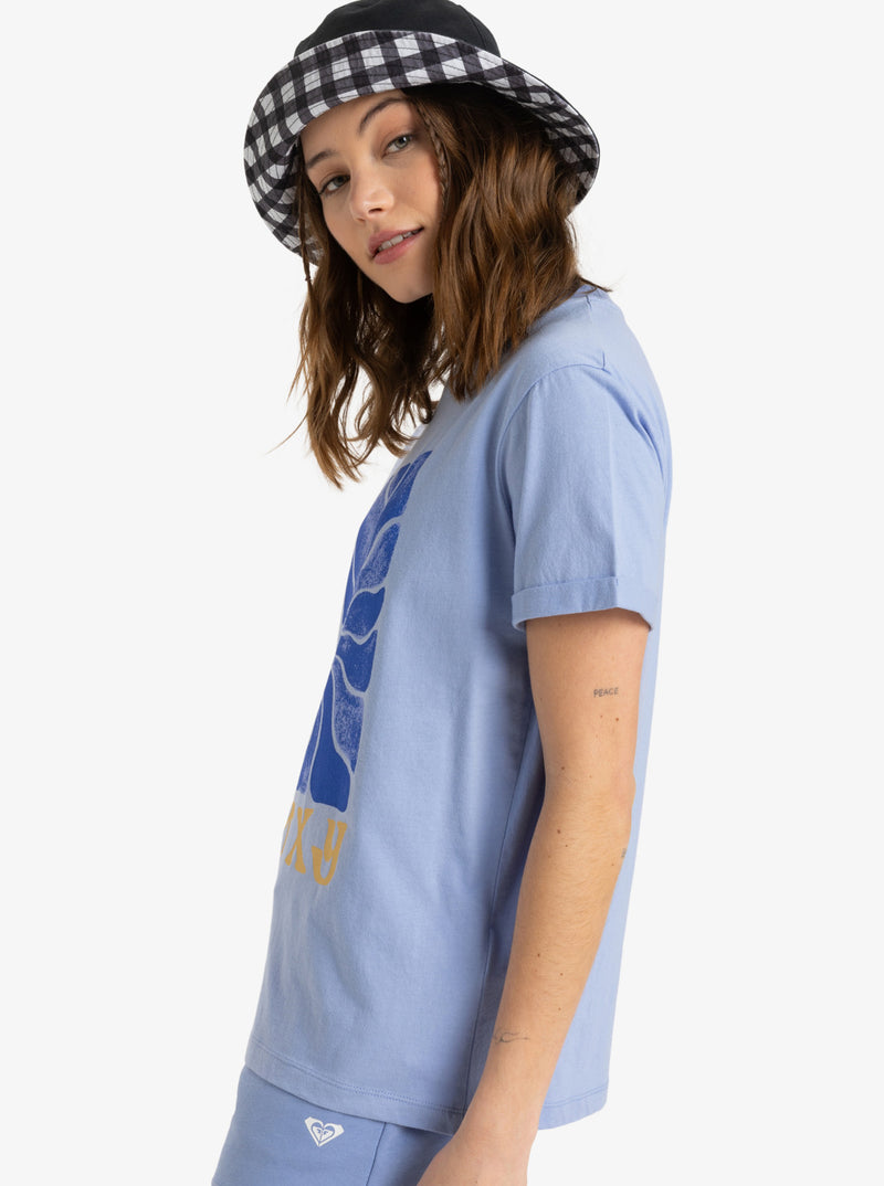 Load image into Gallery viewer, Roxy Women&#39;s Oceanregular Poster Short Sleeve T-Shirt Grapemist ERJZT05911-PJB0

