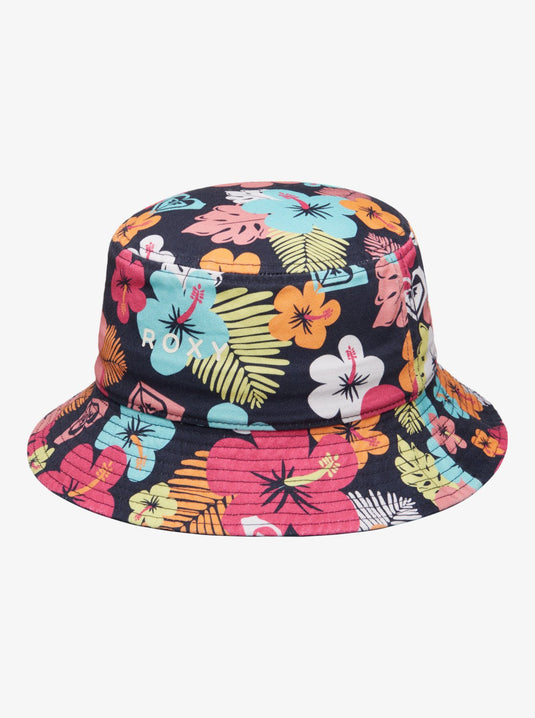 Roxy Kids' Tw Jasmine Paradise Bucket Hat Mood Indigo Morning Flowers Tw ERLHA03176-BSP6