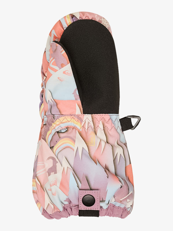 Load image into Gallery viewer, Roxy Kids' Snow Up Mittens Snow Gloves Coral Chic Papercut ERLHN03013-NKN2
