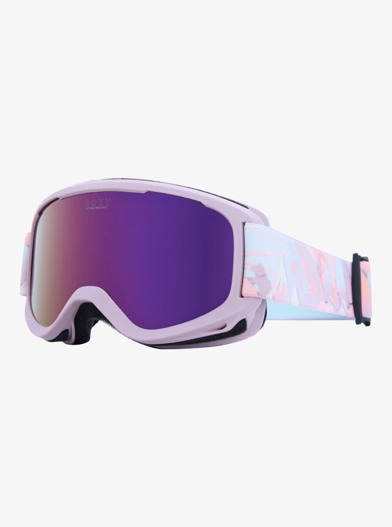 Load image into Gallery viewer, Roxy Kids&#39; Sweetpea Ski/Snowboard Goggles Papercut/Clux Ml Pink S3 ERLTG03005-PPJ0
