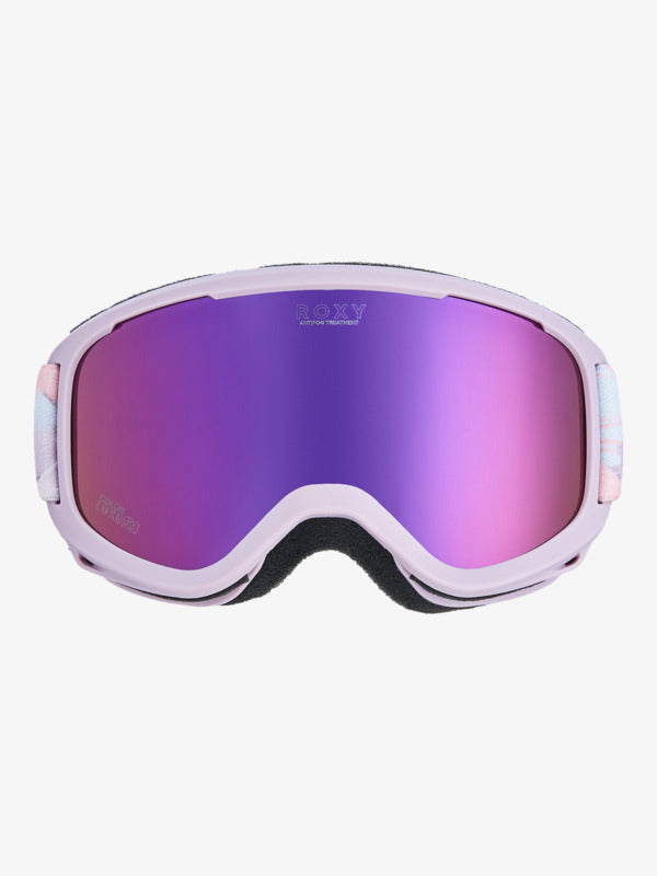 Load image into Gallery viewer, Roxy Kids&#39; Sweetpea Ski/Snowboard Goggles Papercut/Clux Ml Pink S3 ERLTG03005-PPJ0

