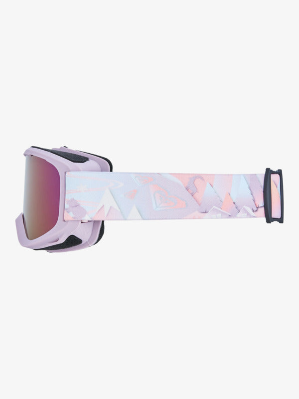 Load image into Gallery viewer, Roxy Kids&#39; Sweetpea Ski/Snowboard Goggles Papercut/Clux Ml Pink S3 ERLTG03005-PPJ0
