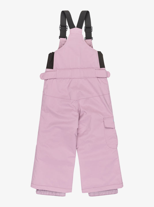 Roxy Kids' Lola Snow Bib (2-7 Years) Discreet Mauve ERLTP03013-MGQ0