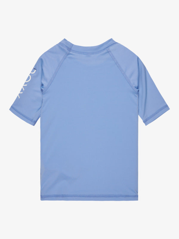 Load image into Gallery viewer, Roxy Kids&#39; Whole Hearted Short Sleeve Rash Vest (2-7) Grapemist ERLWR03230-PJB0
