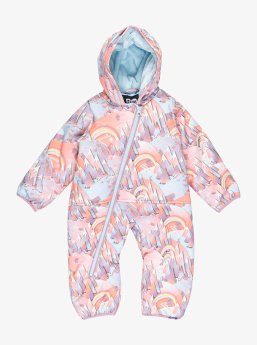 Roxy Toddler's Rose Snow Suit Coral Chic Papercut ERNTS03011-NKN2