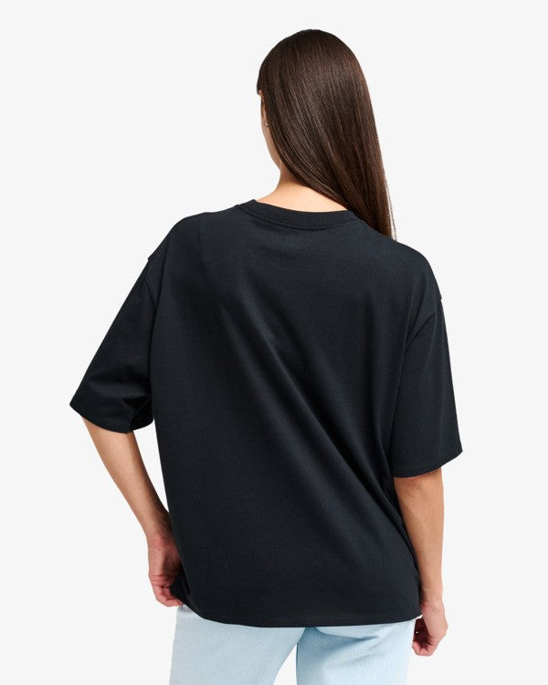 Load image into Gallery viewer, RVCA Women's Antonia Figueiredo Bohnomme Oversized T-Shirt Black EVJZT00169-KVC0
