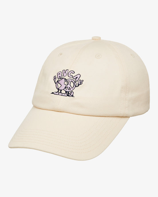 RVCA Men's United Clipback Cap Natural EVYHA03003-WDR0