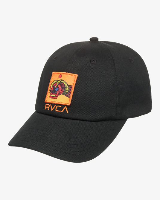 RVCA Superblast Snapback Cap Black EVYHA03008-BLK