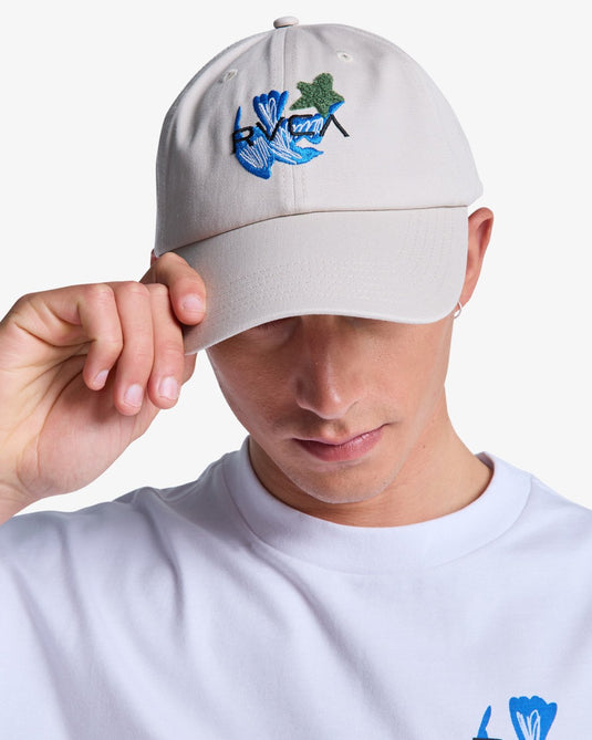 RVCA Unisex Antonia Figueiredo Bird Logo Cap Moonbeam EVYHA03011-SEZ0