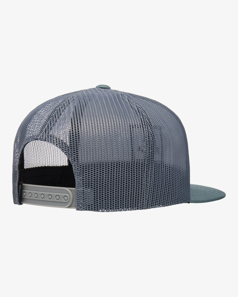 Load image into Gallery viewer, RVCA Unisex Va All The Way Trucker Hat Lead EVYHA03016-LED
