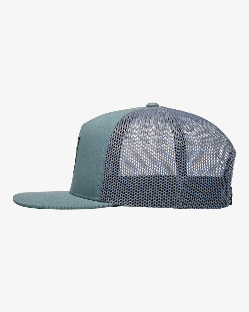 Load image into Gallery viewer, RVCA Unisex Va All The Way Trucker Hat Lead EVYHA03016-LED
