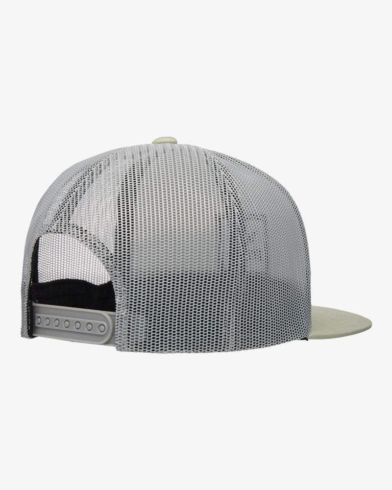 Load image into Gallery viewer, RVCA Unisex Va All The Way Trucker Hat Light Olive EVYHA03016-LTO
