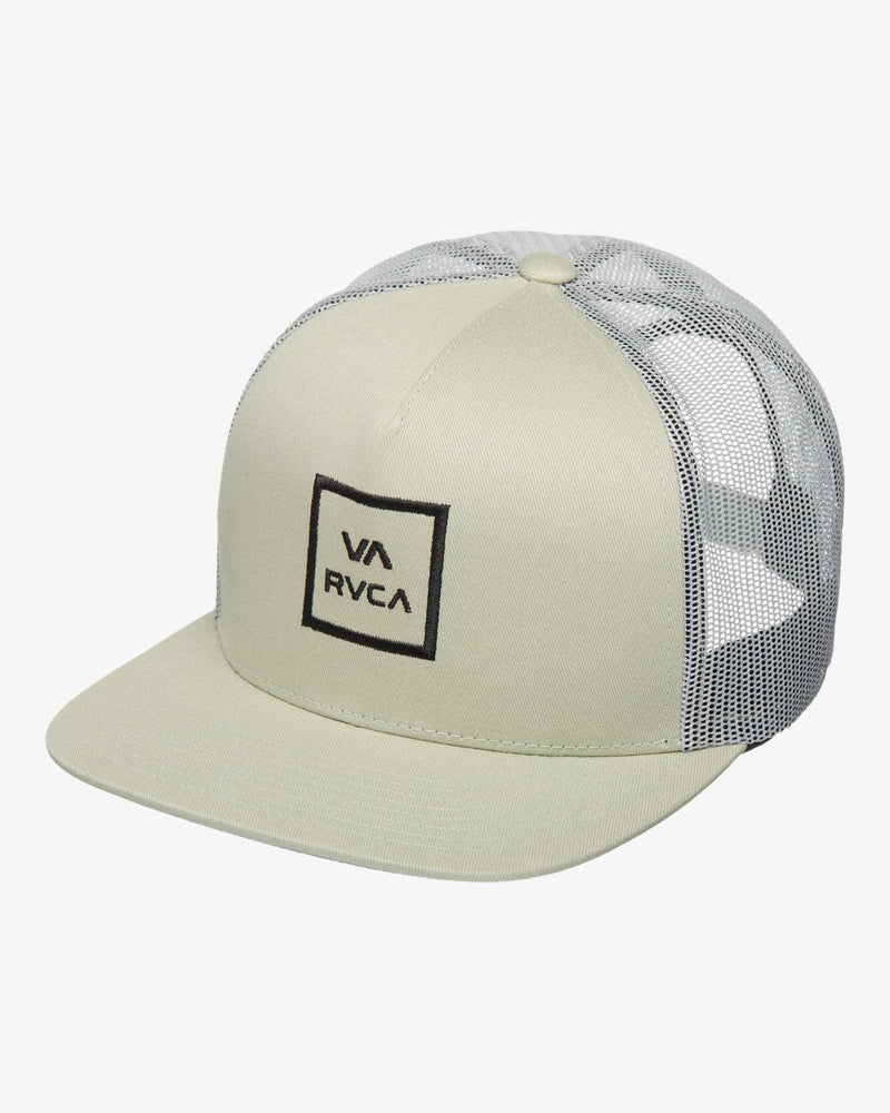 Load image into Gallery viewer, RVCA Unisex Va All The Way Trucker Hat Light Olive EVYHA03016-LTO
