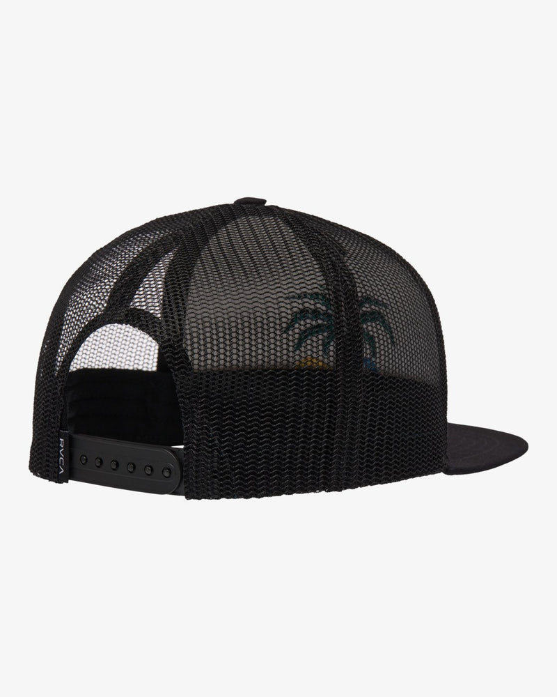Load image into Gallery viewer, RVCA Unisex Resort Inc Trucker Cap Silver Bleach EVYHA03018-SLB
