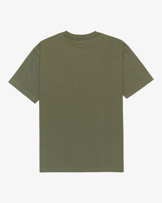 RVCA Men's Americana Pocket Short Sleeve T-Shirt Sage Leaf EVYZT00127-SLE
