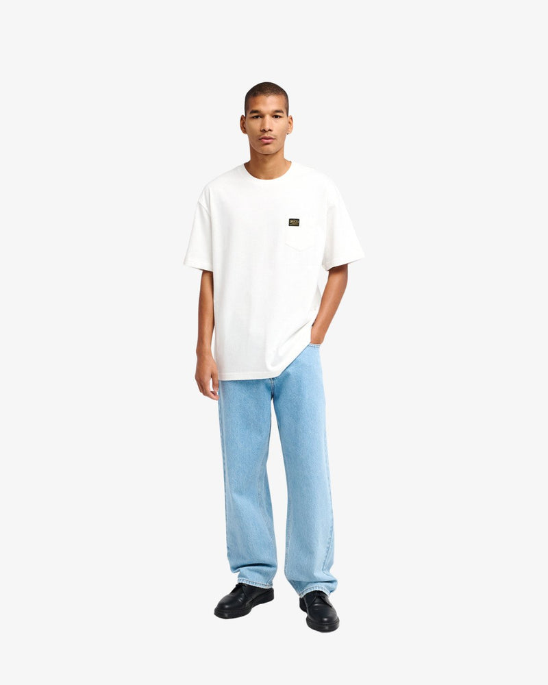 Load image into Gallery viewer, RVCA Men's Americana Pocket Short Sleeve T-Shirt Antique White EVYZT00127-ANW
