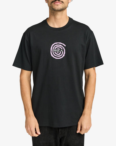 RVCA Men's Easter Basket T-Shirt Black EVYZT00261-BLK