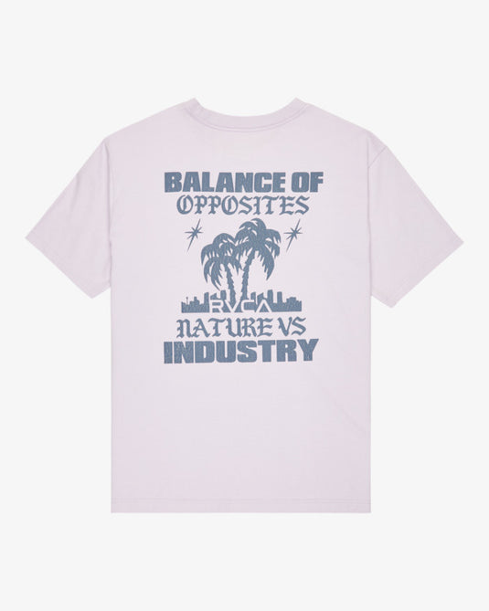 RVCA Men's After Hours T-Shirt Pastel Lilac EVYZT00265-PFM0