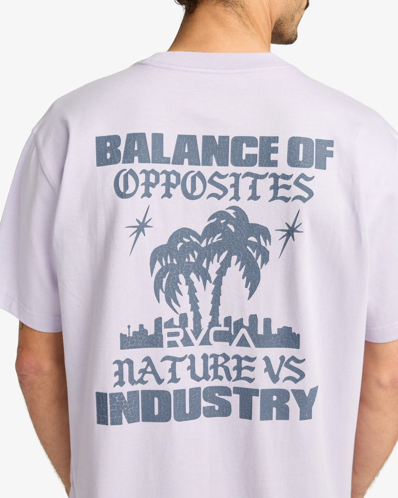 Load image into Gallery viewer, RVCA Men&#39;s After Hours T-Shirt Pastel Lilac EVYZT00265-PFM0
