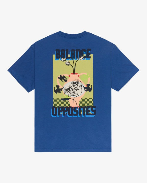Load image into Gallery viewer, RVCA Men's Antonia Figuiredo Twin Tulips Indigo Blues EVYZT00309-BTK0
