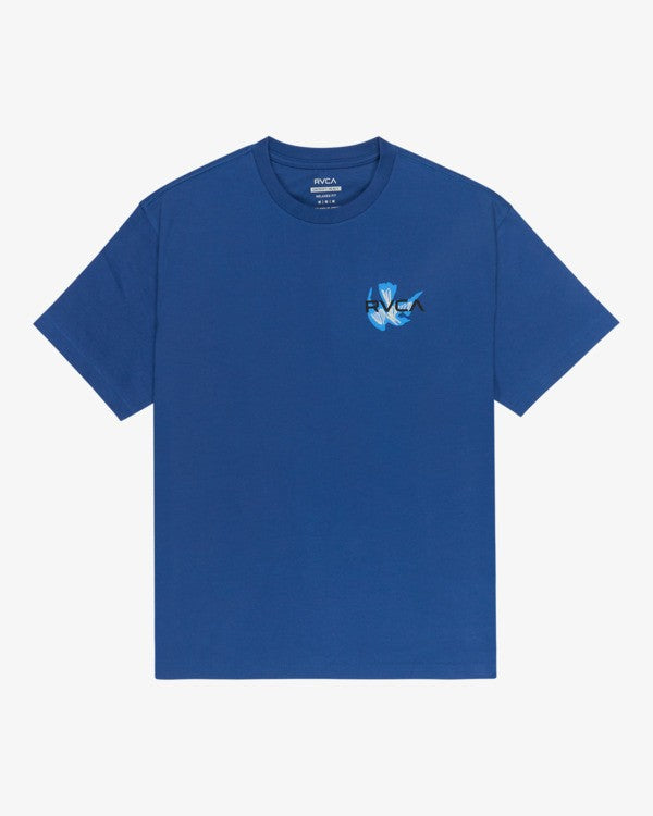 Load image into Gallery viewer, RVCA Men's Antonia Figuiredo Twin Tulips Indigo Blues EVYZT00309-BTK0
