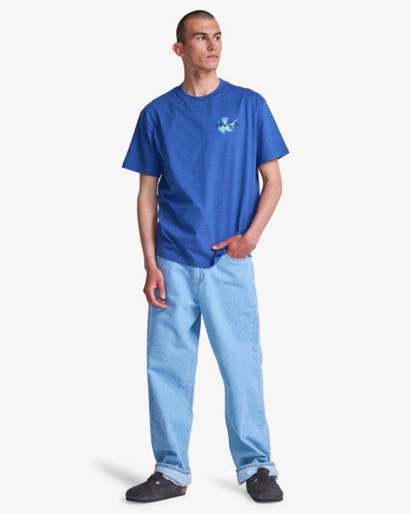 Load image into Gallery viewer, RVCA Men's Antonia Figuiredo Twin Tulips Indigo Blues EVYZT00309-BTK0
