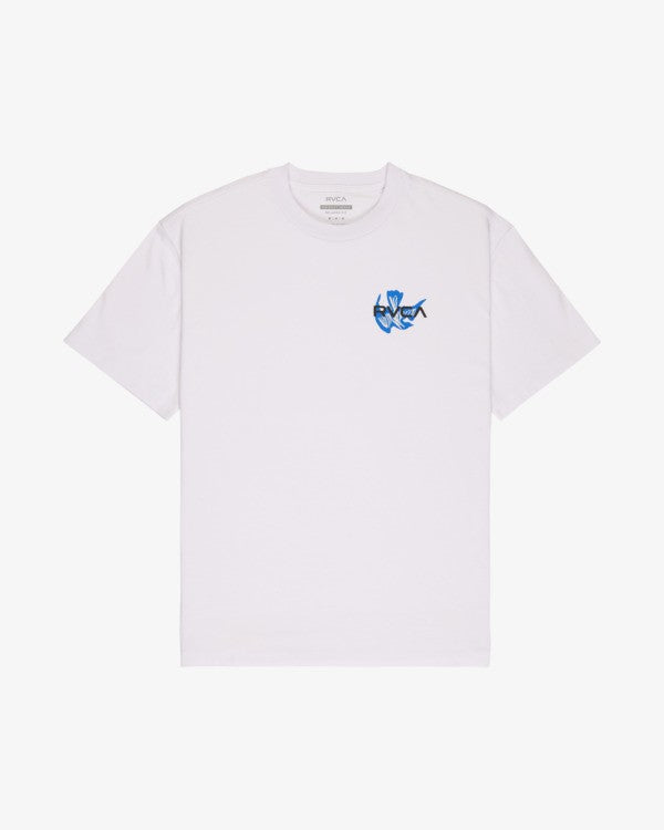 Load image into Gallery viewer, RVCA Men's Antonia Figueiredo Bonhomme T-Shirt White EVYZT00314-WHT
