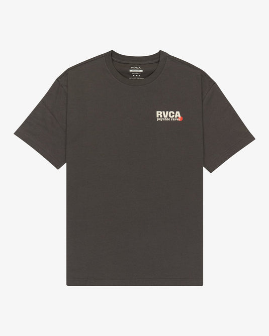 RVCA Men's The Fool Short Sleeve T-Shirt Garage Blue EVYZT00316-KSD0
