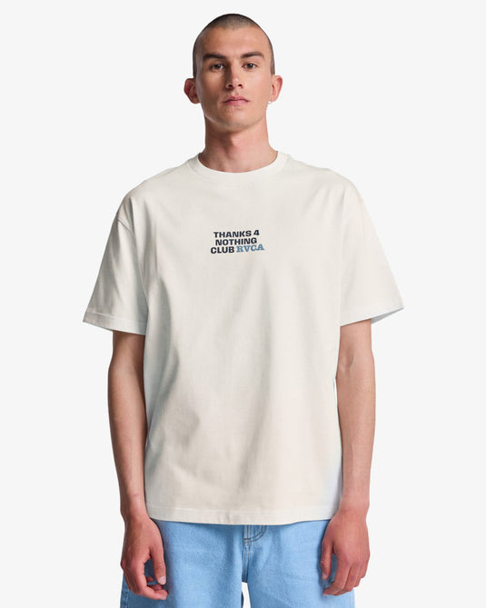 RVCA Men's The Magician Short Sleeve T-Shirt Antique White EVYZT00318-ANW