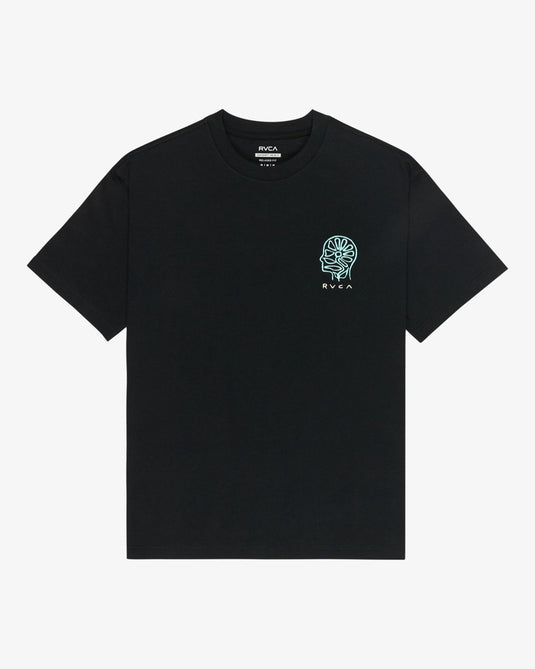 RVCA Men's In Nature Short Sleeve T-Shirt Black EVYZT00320-BLK
