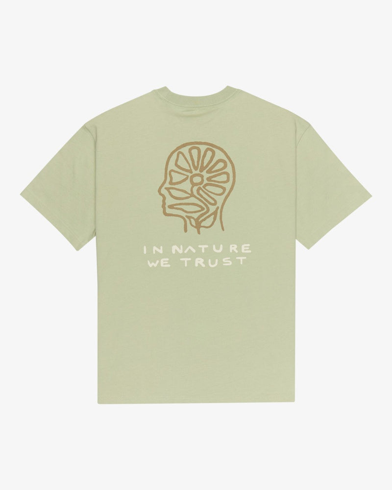 Load image into Gallery viewer, RVCA Men's In Nature Short Sleeve T-Shirt Light Olive EVYZT00320-LTO
