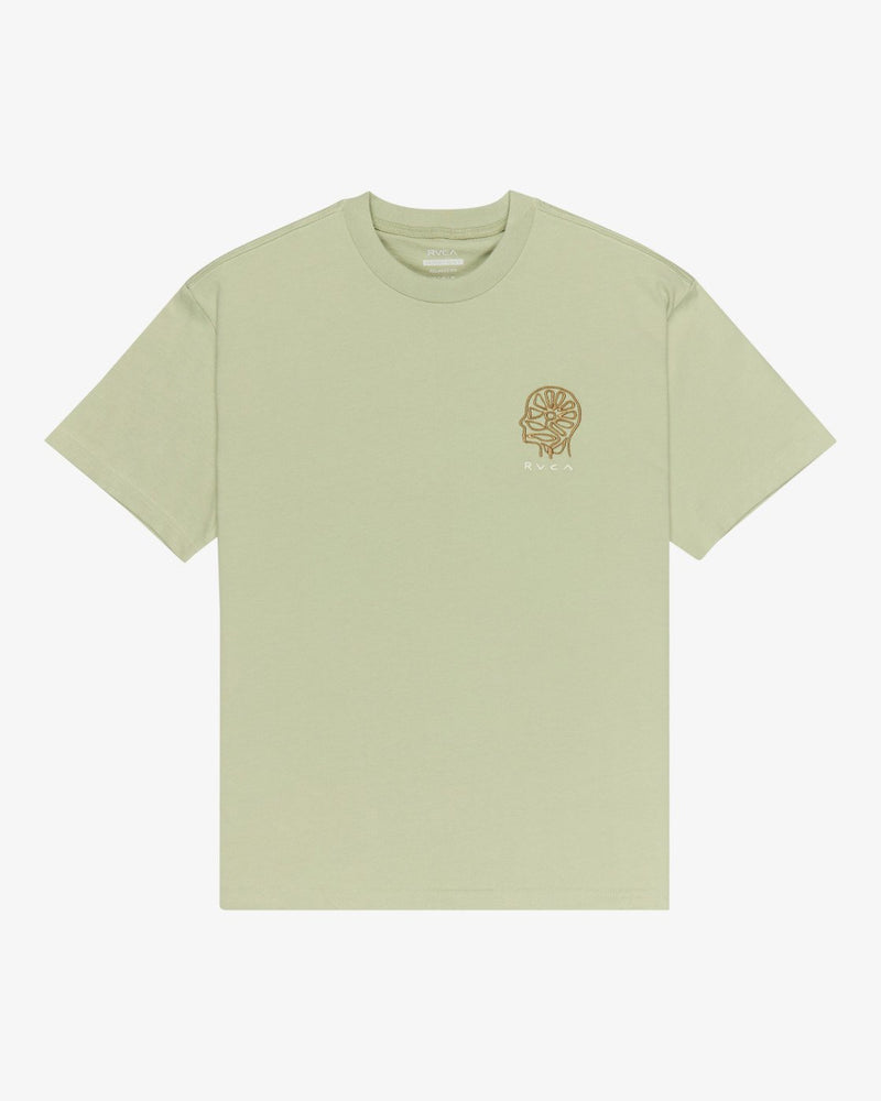 Load image into Gallery viewer, RVCA Men's In Nature Short Sleeve T-Shirt Light Olive EVYZT00320-LTO
