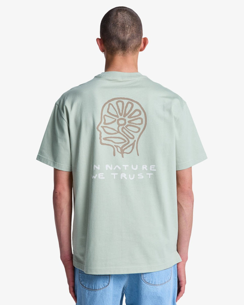 Load image into Gallery viewer, RVCA Men's In Nature Short Sleeve T-Shirt Light Olive EVYZT00320-LTO

