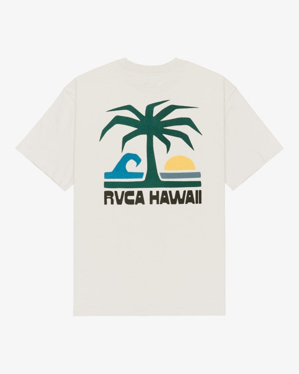 Load image into Gallery viewer, RVCA Men's Aloha T-Shirt Moonbeam EVYZT00330-SEZ0
