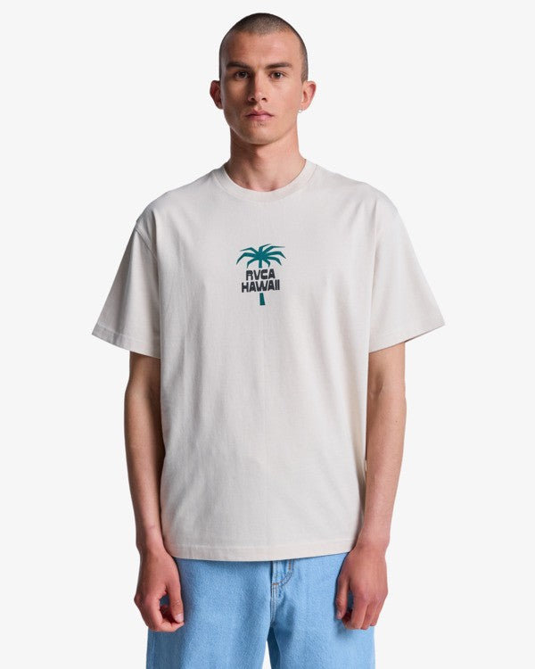 Load image into Gallery viewer, RVCA Men's Aloha T-Shirt Moonbeam EVYZT00330-SEZ0
