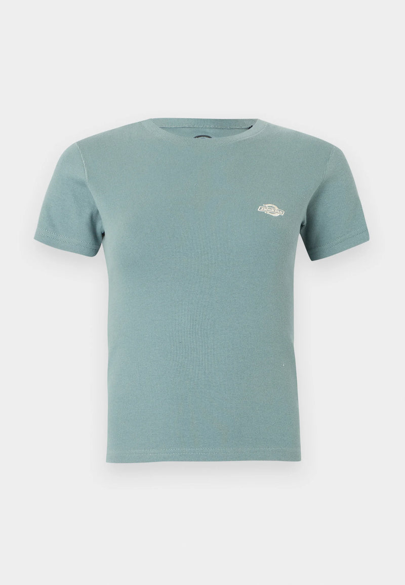 Load image into Gallery viewer, Dickies Women's Gladeville Mid Weight T-Shirt Stormy Sea DK0A87QBL371
