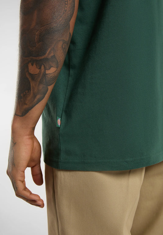 Dickies Men's Luray Pocket T-Shirt Pine Needle Green DK0A4YFCPIN1