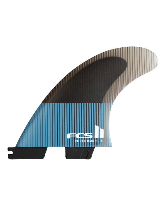 FCS II Performer PC Medium Tri Fins Tranquil Blue FPER-PC06-MD-TS-R