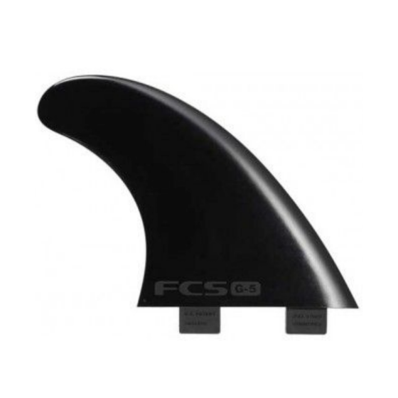 FCS Tri Fin Set G5 Black 1103-104-00-R