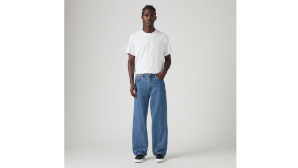 Load image into Gallery viewer, Levi's Mens' 578™ Baggy Jeans The Baggy Family Medium Wash A47500021
