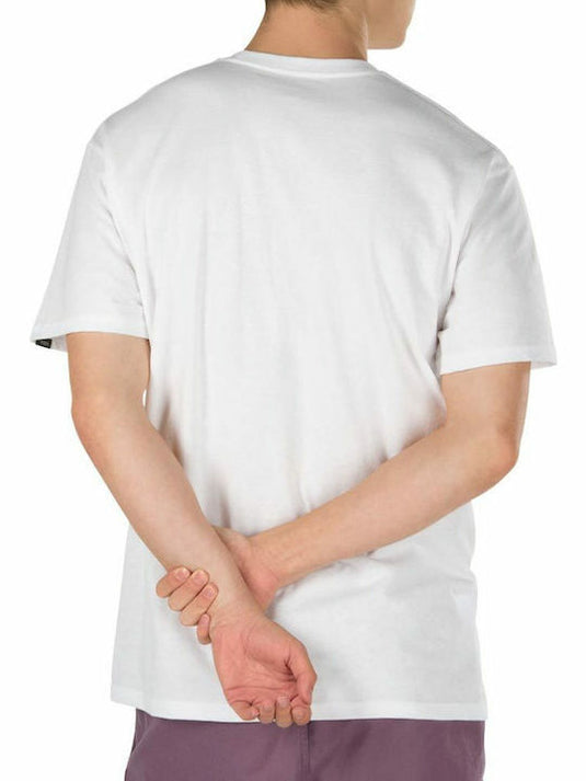 Vans Men's Left Chest Logo T-Shirt White VN0A3CZEYB2