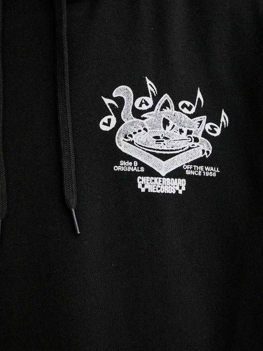 Vans Men's Scratched Record Hoodie Black VN000PA9BLK