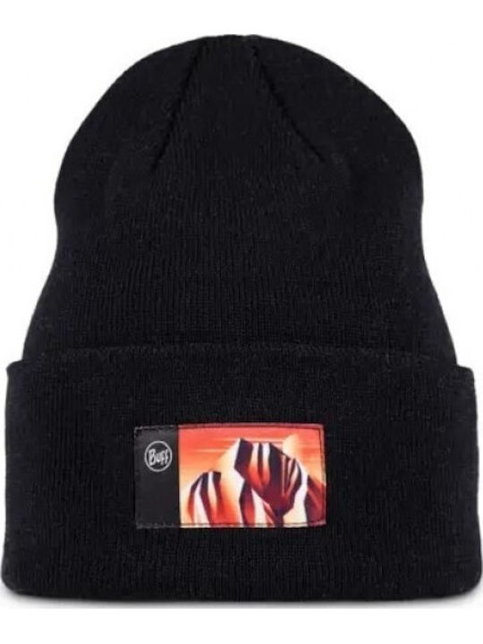 Load image into Gallery viewer, Buff Unisex Knitted Beanie Lilon Gem Black 136676.999.10.00
