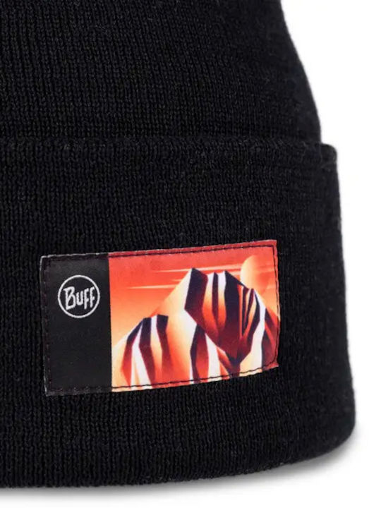 Load image into Gallery viewer, Buff Unisex Knitted Beanie Lilon Gem Black 136676.999.10.00
