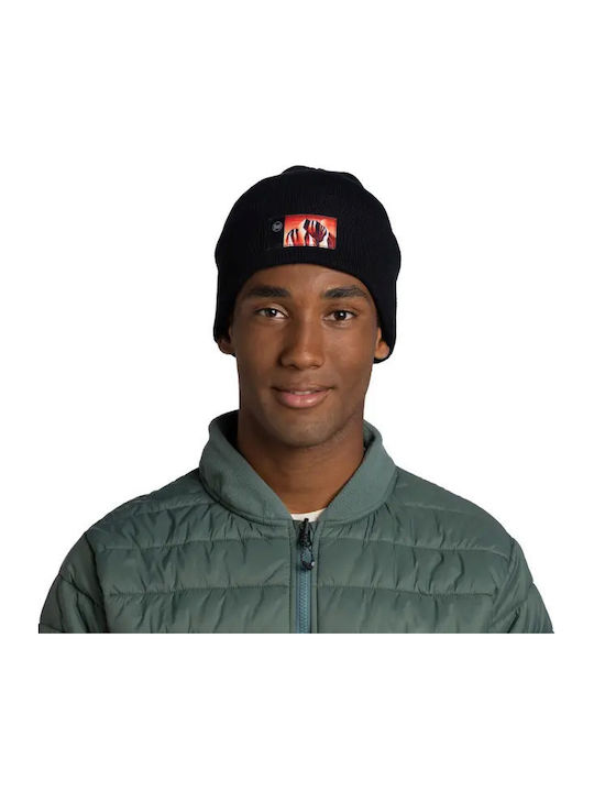 Load image into Gallery viewer, Buff Unisex Knitted Beanie Lilon Gem Black 136676.999.10.00

