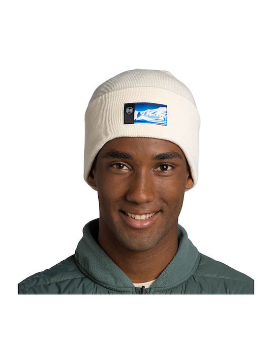 Buff Unisex Knitted Beanie Lilon Gem Crystal Grey 136676.008.10.00