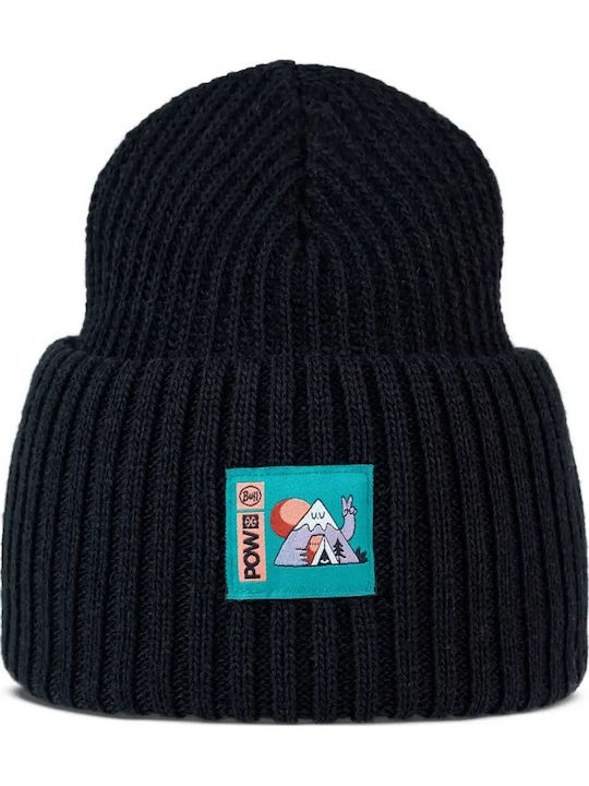 Load image into Gallery viewer, Buff Unisex Knitted Beanie POW Rutger Black 136882.999.10.00
